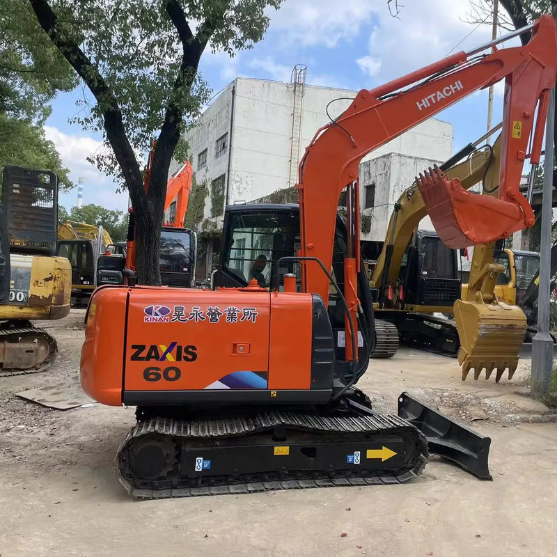 Vente de haute qualité utilisée Hitachi ZX60 Mini excavateur utilisé Japon Hitachi excavateur ZX60 à vendre