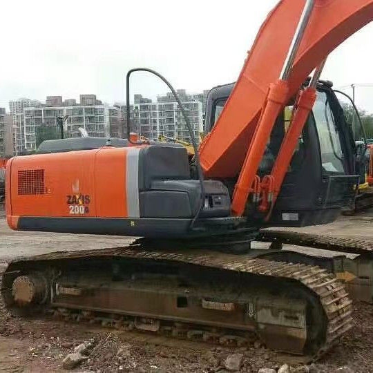 20 TON utilisés Hitachi ZAXIS 200 chargeuse de pelle excavatrice minière équipement lourd creuseur sacocheuse ZX200 Bon état Prix final Exc