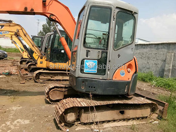 Hitachi en stock mini excavateur d'occasion Hitachi 55 en vente d'occasion Hitachi 55 petit creuseur en bon état