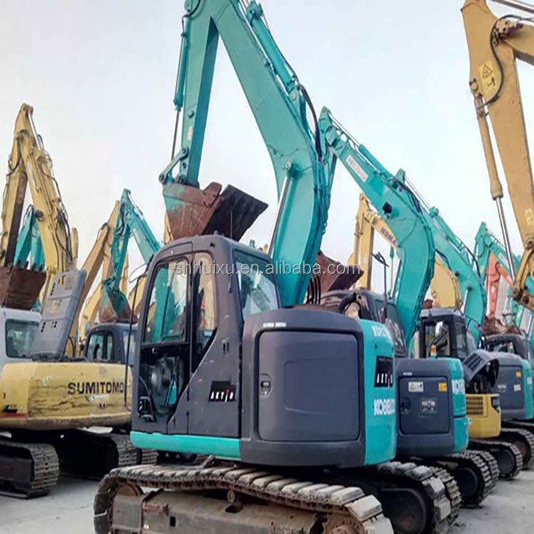 Meilleur vendeur d'occasion excavateur à rampe Kobelco135/Used bonne qualité de la machine de creusement Kobelco135 à vendre