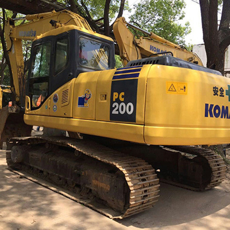 Excavatrice à rampe utilisée / Excavatrice à rampe originale Komatsu PC 200, PC200 Komatsu bon marché
