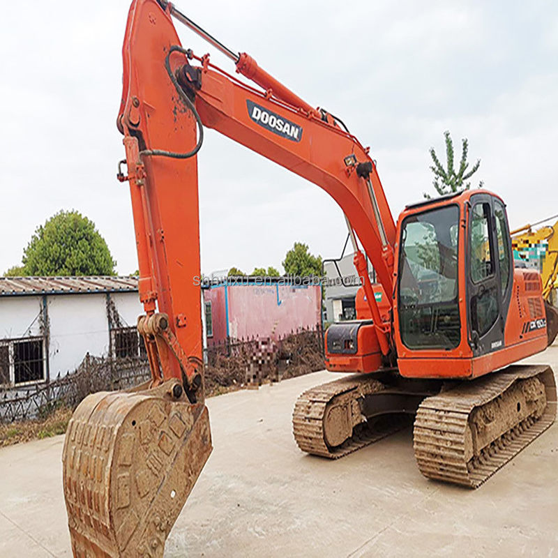 Excavateur DOOSAN DX150 de seconde main de qualité à bas prix à vendre/machine de creusement hydraulique utilisée Doosan DX150