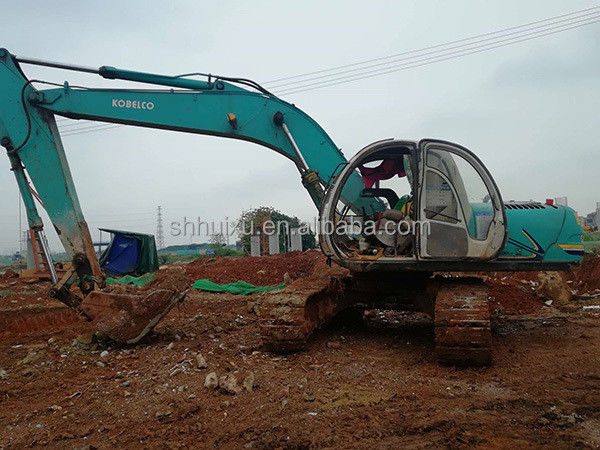 Kobelco SK200 Excavateur à rampe d'occasion de bonne qualité Kobelco SK200-5 machine de creusement d'occasion à vendre