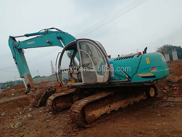 Kobelco SK200 Excavateur à rampe d'occasion de bonne qualité Kobelco SK200-5 machine de creusement d'occasion à vendre