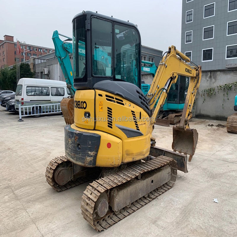 Excavateur hydraulique à rampe Kobelco35SR, mini d'occasion de haute qualité excavateur KOBELCO35SR prix bon marché