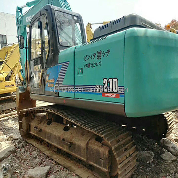 Kobelco SK200 Meilleur vendeur de l'excavateur à rampe d'occasion Kobelco SK210-6/machine de creusement d'occasion de bonne qualité Kobelco SK210-6 à vendre