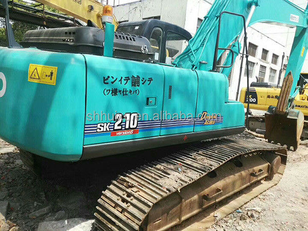 Kobelco SK200 Meilleur vendeur de l'excavateur à rampe d'occasion Kobelco SK210-6/machine de creusement d'occasion de bonne qualité Kobelco SK210-6 à vendre