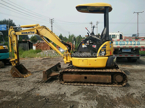 Komatsu Komatsu pc30mr excavateur utilisé pc30mr de seconde main excavateur hydraulique komatsu30 bonne qualité Komatsu Excavator