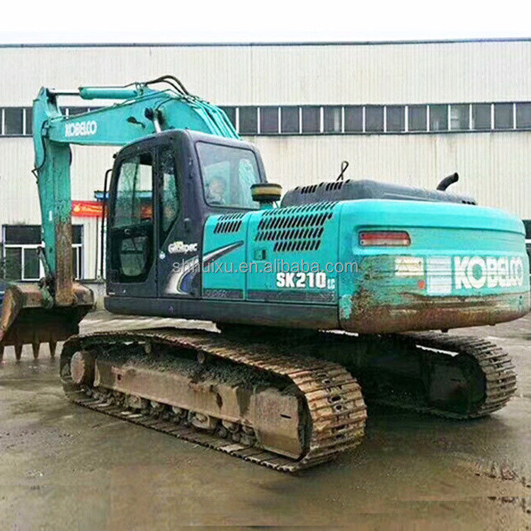 Kobelco SK200 Meilleur vendeur d'occasion excavateur à rampe Kobelco SK210-8Used bonne qualité de la machine à creuser à vendre