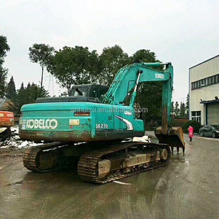 Kobelco SK200 Meilleur vendeur d'occasion excavateur à rampe Kobelco SK210-8Used bonne qualité de la machine à creuser à vendre