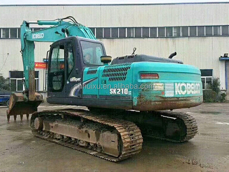 Kobelco SK200 Meilleur vendeur d'occasion excavateur à rampe Kobelco SK210-8Used bonne qualité de la machine à creuser à vendre