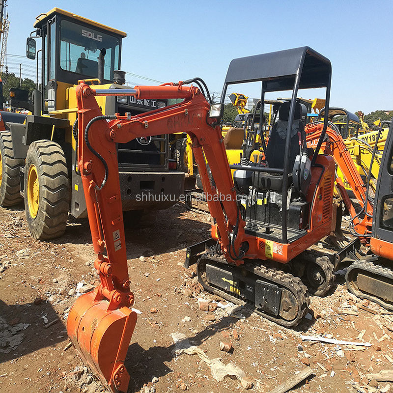Hitachi en stock Mini-pelée japonaise HITACHI 20-2 à vendre/Excavateur à rampe de seconde main en bon état HITACHI 20-2