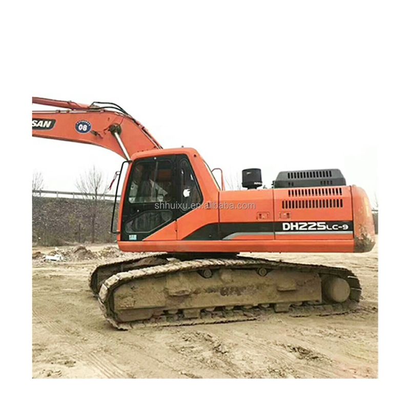 Vente à chaud de Doosan Doosan DH225 excavateur utilisé ramper DH225lc-9/Used machine de creusement meilleur marché bon prix