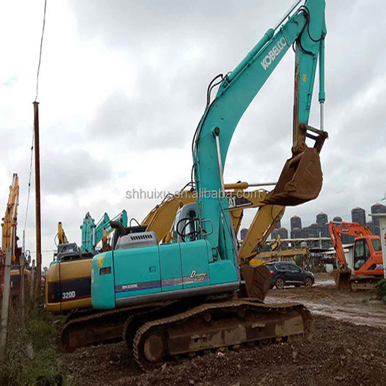 Kobelco SK200 Excavateur à rampe d'occasion d'excellente qualité Kobelco SK230-6e/machine de creusement d'occasion Kobelco SK230-6e prix bon marché