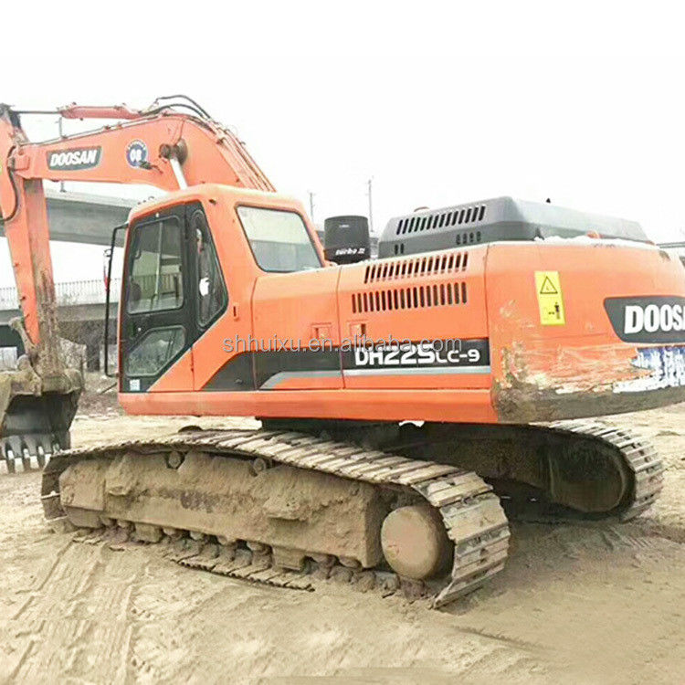 Vente à chaud de Doosan Doosan DH225 excavateur utilisé ramper DH225lc-9/Used machine de creusement meilleur marché bon prix