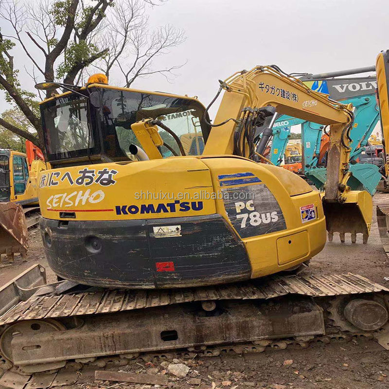 Excavateur Komatsu PC78 d'occasion / excavateur d'occasion komatsu PC78 mini creuseur de bonne qualité Komatsu Excavator