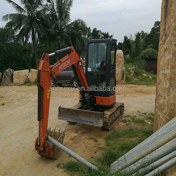 Hitachi en stock Mini-pelée japonaise HITACHI 35 à vendre/Excavateur à rampe de seconde main en bon état HITACHI 35