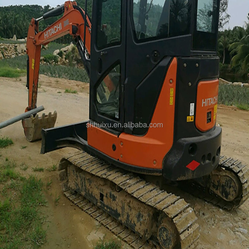 Hitachi en stock Mini-pelée japonaise HITACHI 35 à vendre/Excavateur à rampe de seconde main en bon état HITACHI 35