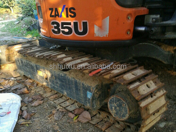 Hitachi en stock Mini-pelée japonaise HITACHI 35 à vendre/Excavateur à rampe de seconde main en bon état HITACHI 35