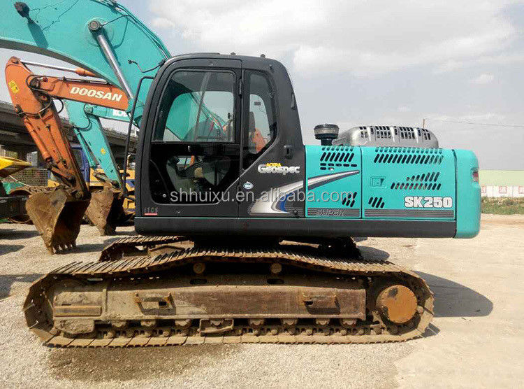 Kobelco SK200 Excavateur à rampe d'occasion Kobelco SK250 Excavateur d'occasion prix pas cher