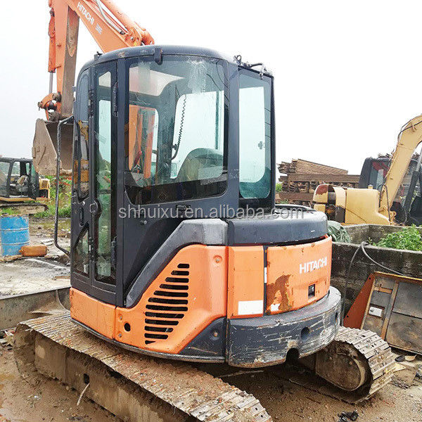 Hitachi en stock Mini-pelée japonaise HITACHI 50 à vendre/Une petite pelle à excavatrice d'occasion en bon état HITACHI 50