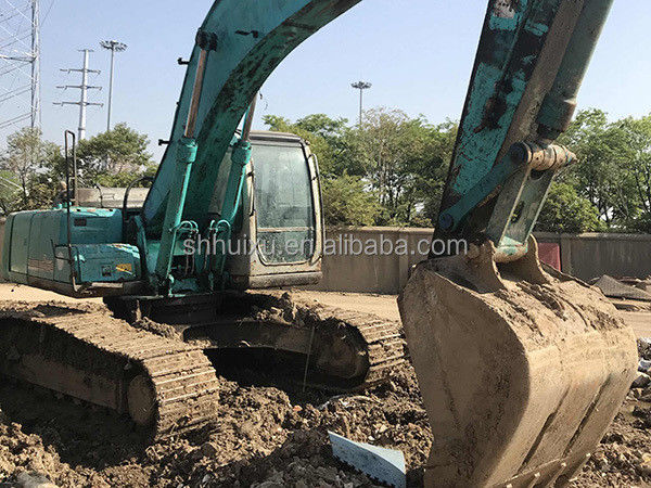 Kobelco SK200 Vente à chaud de l'excavateur à rampe d'occasion Kobelco SK250-6e Machine de creusement d'occasion prix pas cher