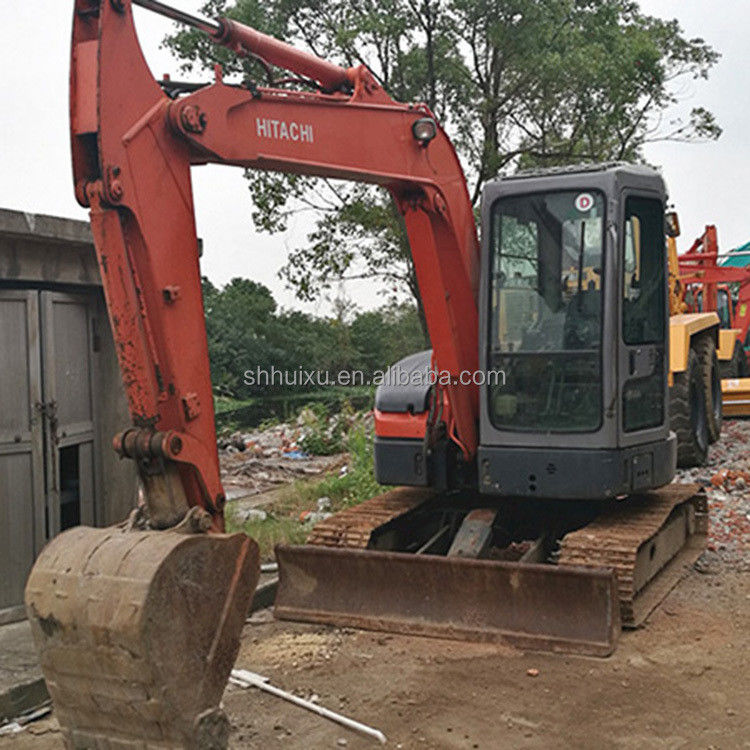 Hitachi en stock Mini-pelée japonaise HITACHI 55 à vendre/Une petite pelle à excavatrice en bon état HITACHI 55