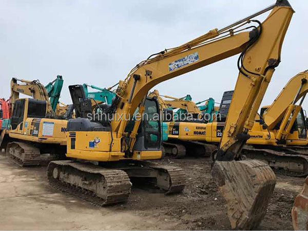Komatsu Excavateur PC128 utilisé pour la vente de machines de creusement de seconde main