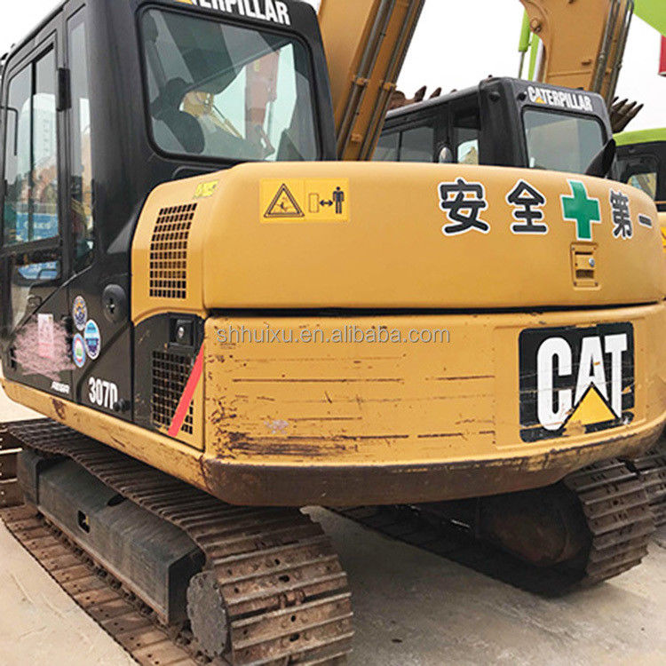 Excavateurs utilisés cat307 Mini rampant Machine de creusement excavateur utilisé CAT307D 7T Caterpillar Excavator Caterpillar en stock