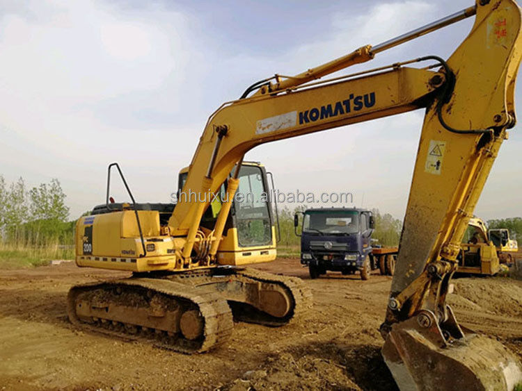 Komatsu Utilisé PC160-7 excavateur à rampe machine à creuser d'occasion à vendre Komatsu Excavator