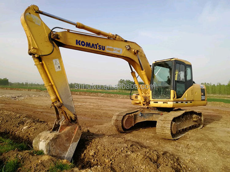 Komatsu Utilisé PC160-7 excavateur à rampe machine à creuser d'occasion à vendre Komatsu Excavator