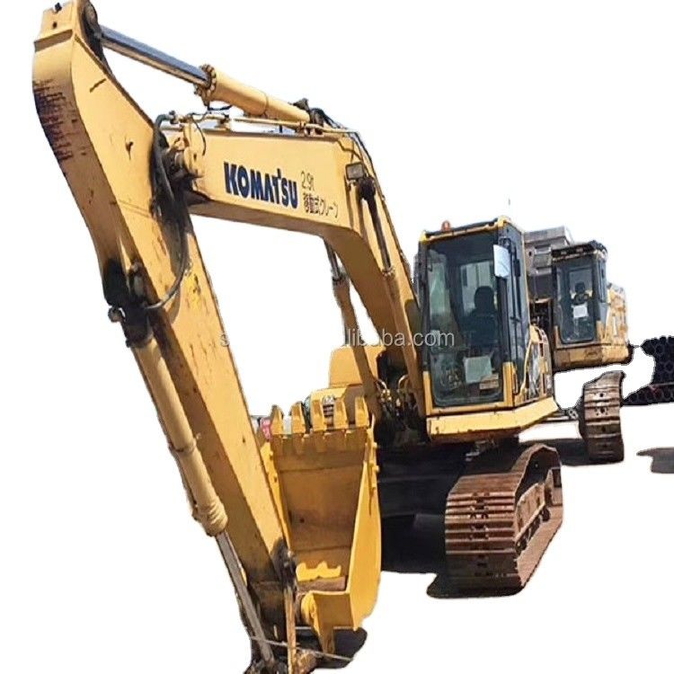 Komatsu Utilisé PC205 excavateur à rampe de bonne qualité machine de creusement d'occasion à vendre Komatsu Excavator