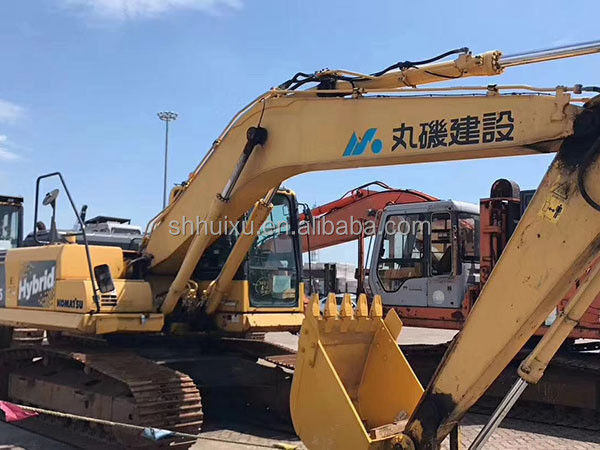Komatsu Utilisé PC205 excavateur à rampe de bonne qualité machine de creusement d'occasion à vendre Komatsu Excavator