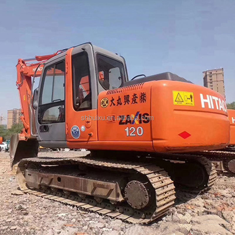 Vente à chaud de l'Hitachi Excavator de seconde main HITACHI 120 en bon état Vente d'une machine à creuser d'occasion