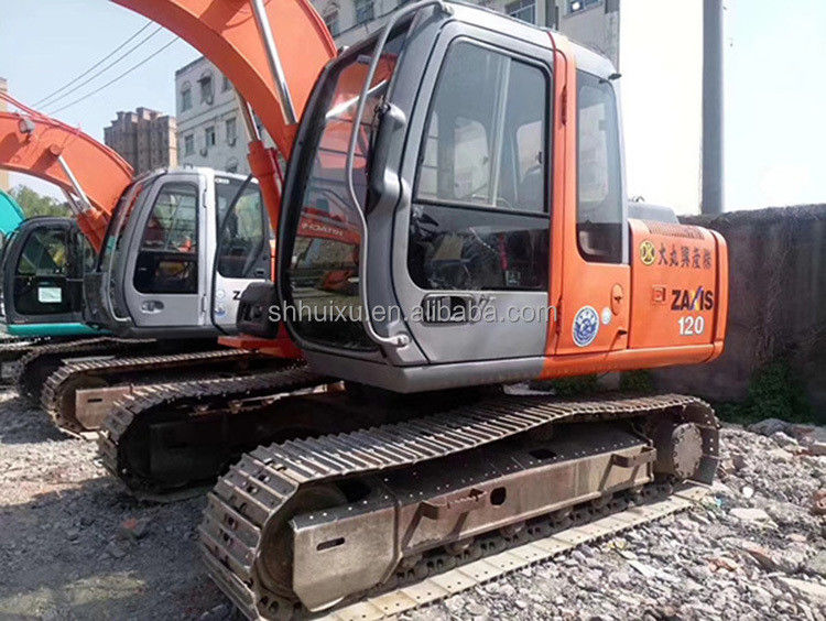 Vente à chaud de l'Hitachi Excavator de seconde main HITACHI 120 en bon état Vente d'une machine à creuser d'occasion
