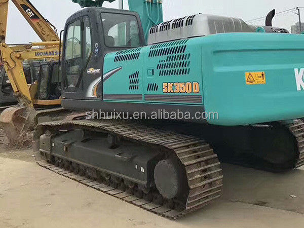 Kobelco SK200 Excavateur à rampe d'occasion d'excellente qualité Kobelco SK350 Excavateur d'occasion