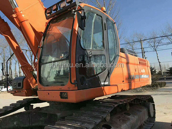 Vente à chaud de Doosan de haute qualité de seconde main excavateur hydraulique à rampe DOOSAN DX420 Corée d'origine machine de creusement utilisée bon prix