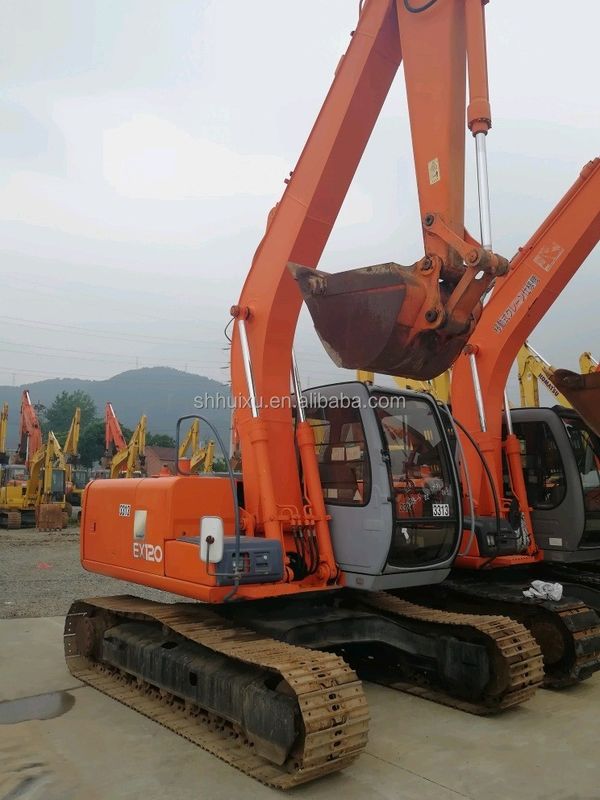 Hitachi vente à chaud Excavateur d'occasion HITACHI EX120-5 en bon état Machine de creuser japonaise utilisée à vendre