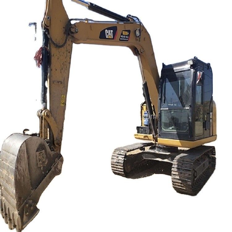 Excavateur mini à rampe d'occasion CAT308E 8T Excavateur à chenilles d'occasion Machine de creusement en stock