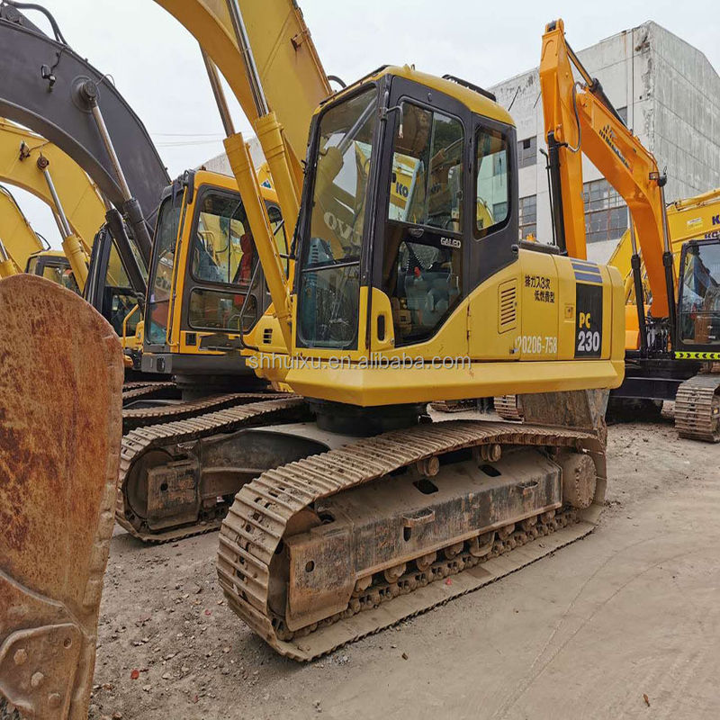 Comatsu Vente à chaud utilisée Comatsu PC230 excavateur à rampe de seconde main machine à creuser à vendre Comatsu Excavator