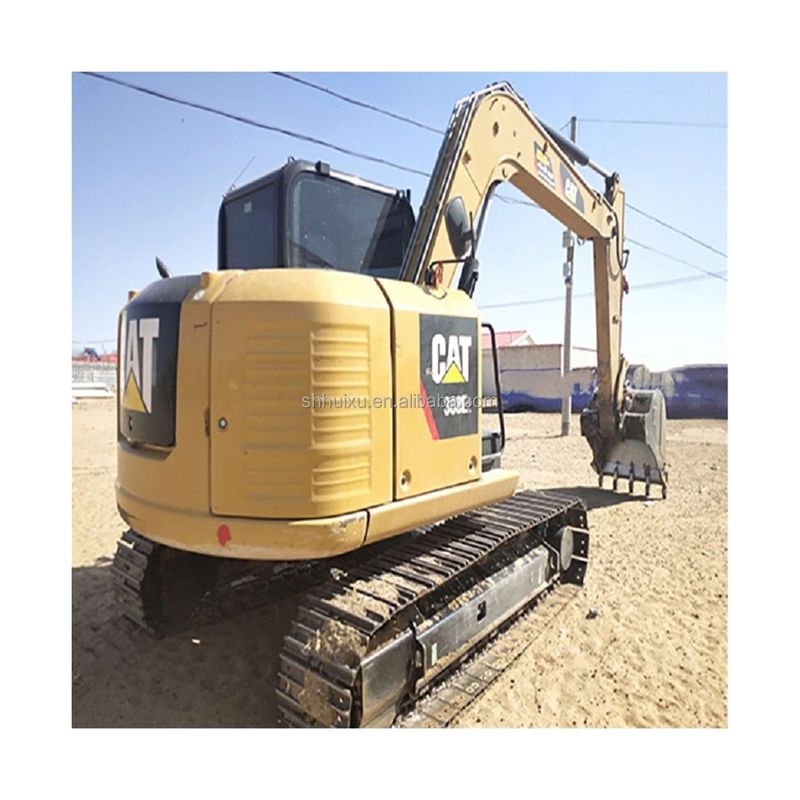 Excavateur mini à rampe d'occasion CAT308E 8T Excavateur à chenilles d'occasion Machine de creusement en stock