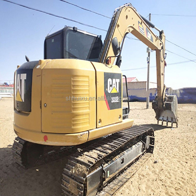 Excavateur mini à rampe d'occasion CAT308E 8T Excavateur à chenilles d'occasion Machine de creusement en stock