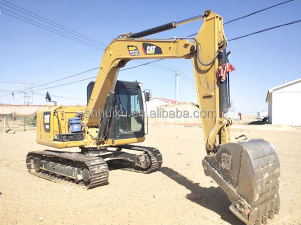 Excavateur mini à rampe d'occasion CAT308E 8T Excavateur à chenilles d'occasion Machine de creusement en stock