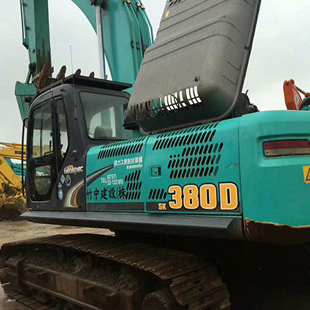 Excavateur d'occasion japonais Kobelco Sk 380 bonne qualité basse heure de travail de seconde main prix de l'excavateur d'occasion Kobelco