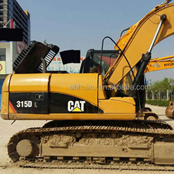Caterpillar 315dl excavateur à rampe usé CAT315 15T excavateur usé machine à creuser Caterpillar en stock