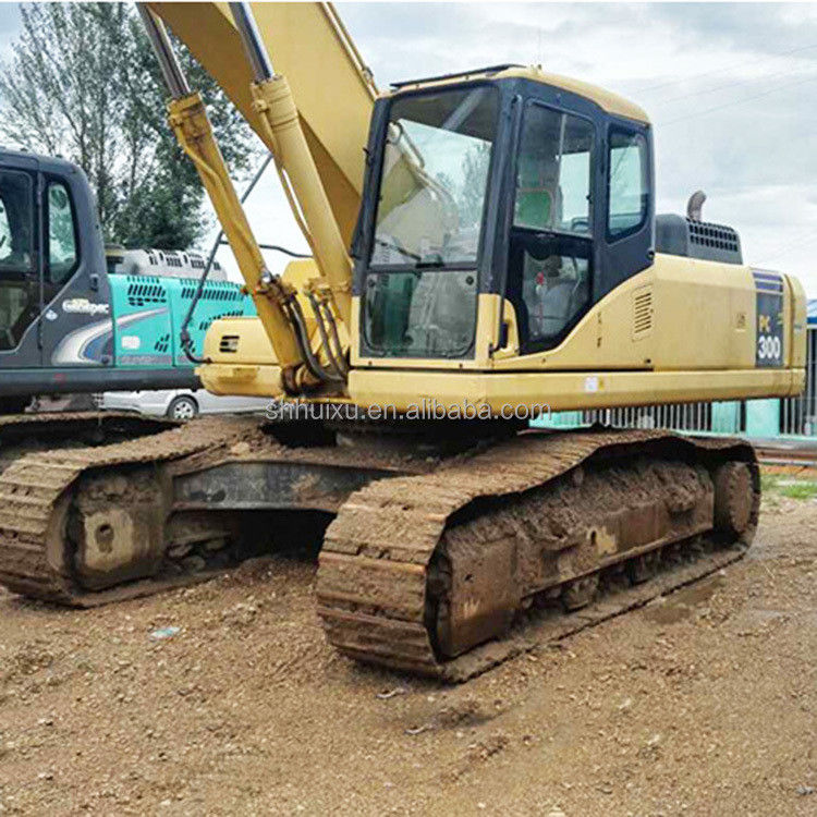 Komatsu Utilisé PC300-7 excavateur à rampe de bonne qualité machine de creusement d'occasion à vendre excavateur utilisé PC300 Komatsu Excavator