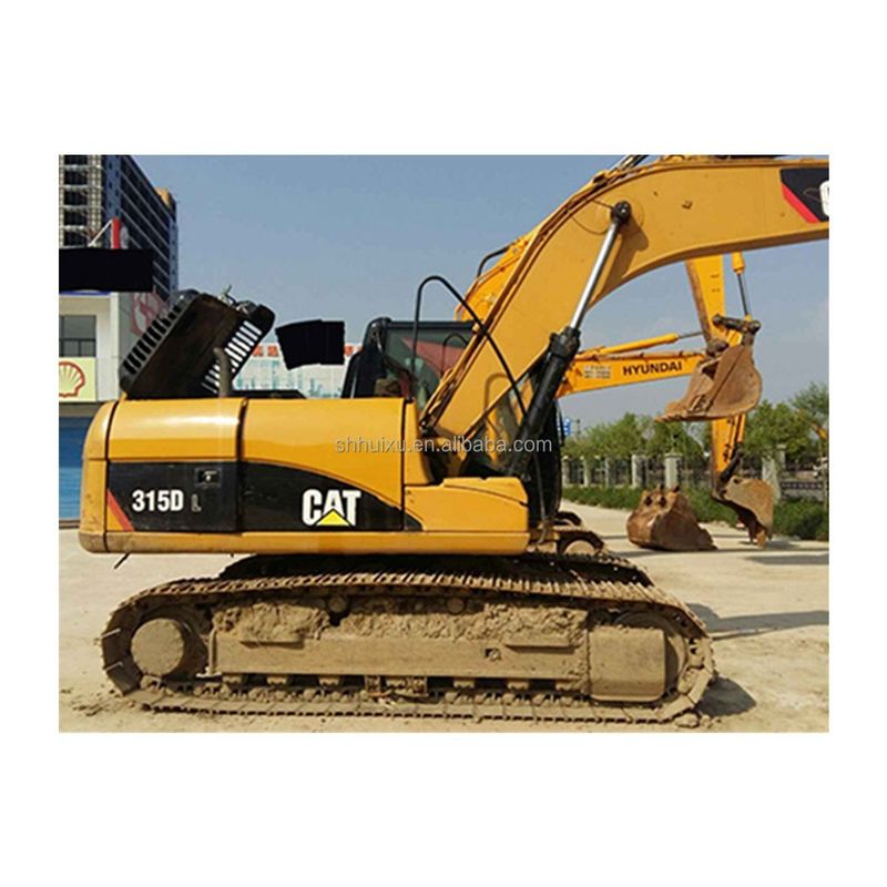 Caterpillar 315dl excavateur à rampe usé CAT315 15T excavateur usé machine à creuser Caterpillar en stock