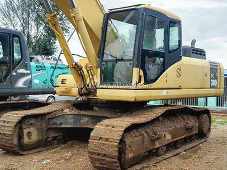 Komatsu Utilisé PC300-7 excavateur à rampe de bonne qualité machine de creusement d'occasion à vendre excavateur utilisé PC300 Komatsu Excavator