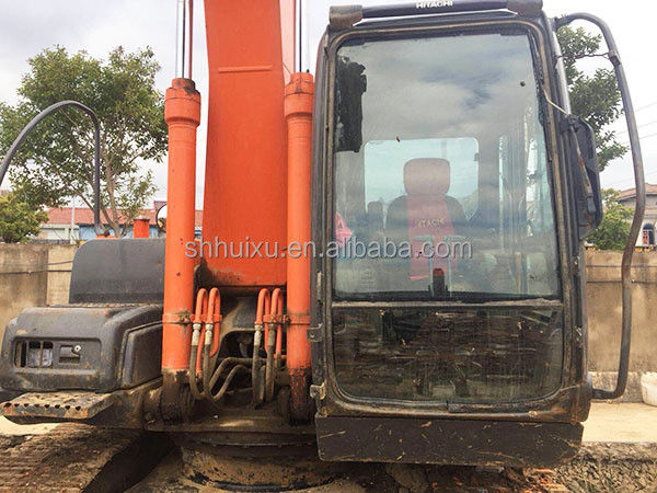 Vente à chaud HITACHI Machine de creuser japonaise HITACHI ZX200 d'occasion Excavateur à ramper HITACHI 200 en bon état