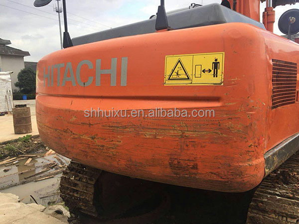 Vente à chaud HITACHI Machine de creuser japonaise HITACHI ZX200 d'occasion Excavateur à ramper HITACHI 200 en bon état